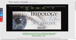 Desktop Screenshot of iridologylife.com